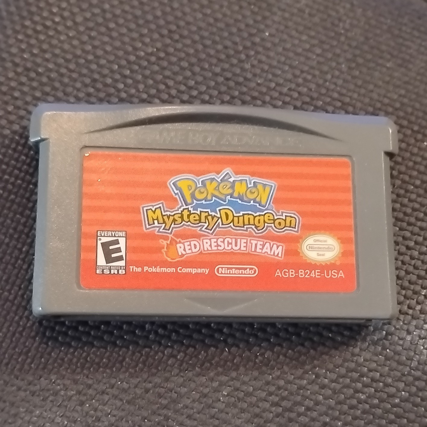 Pokémon Mystery Dungeon: Red Rescue Team, GBA, Great Condition, Authentic, Works