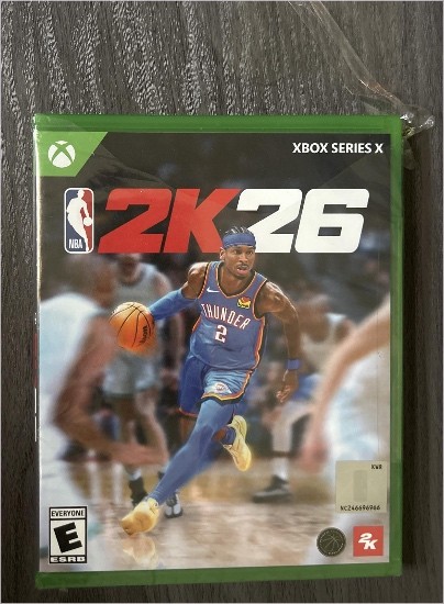 NBA 2K26 – Xbox Series X – New in Box – Plastic Torn, Still Around Case, See Pic