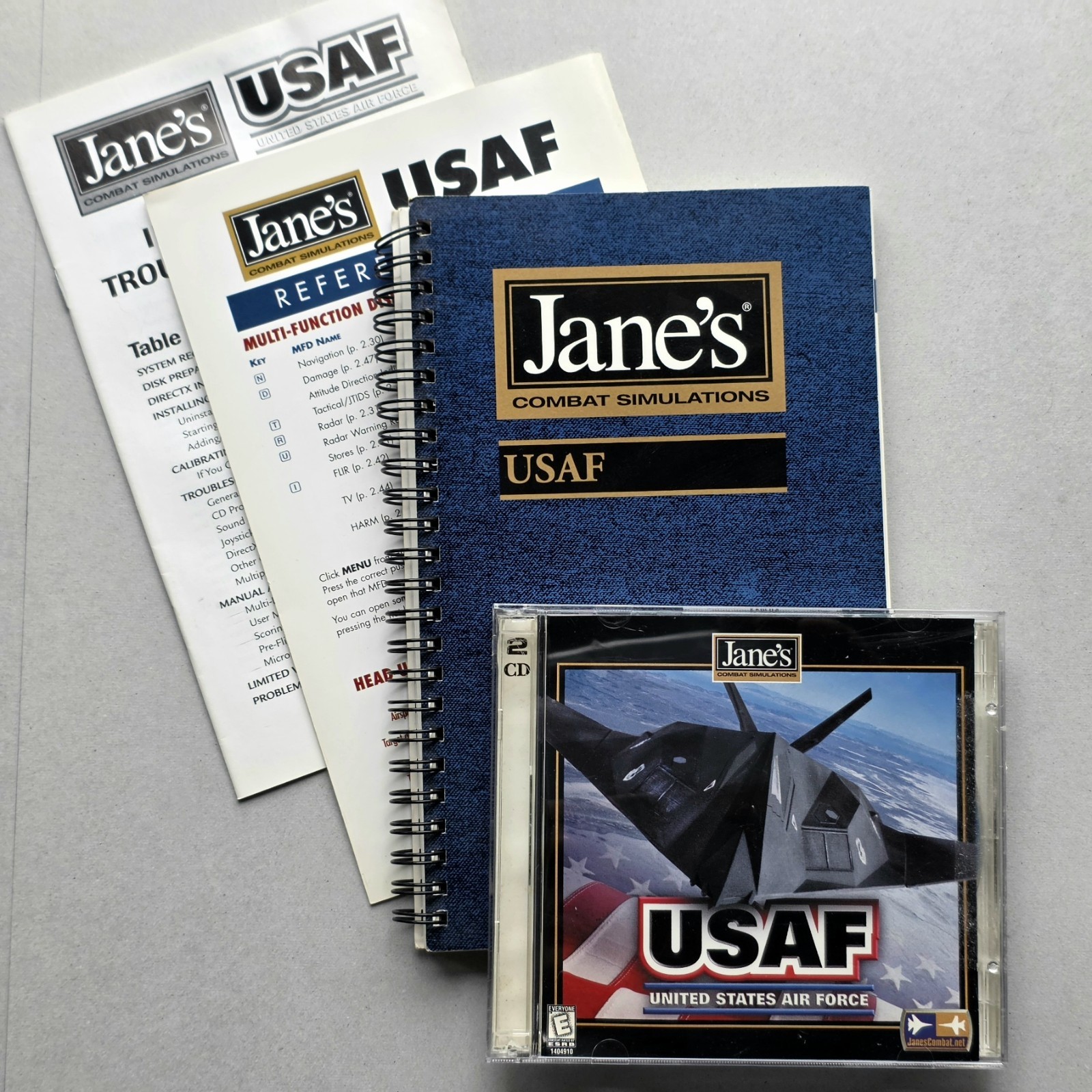Jane’s USAF: United States Air Force (PC, 1999) Flight Simulation