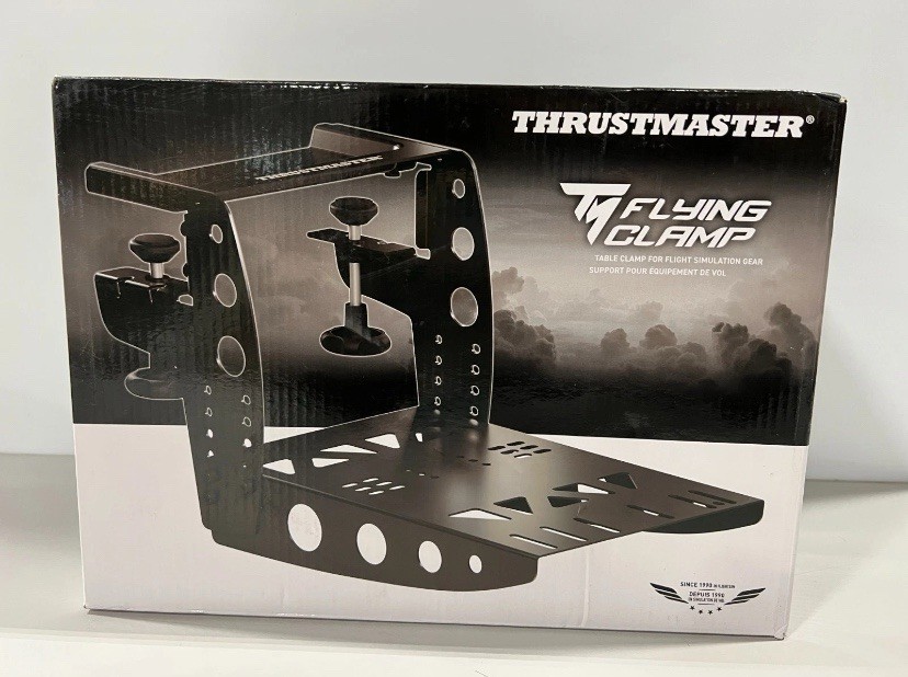 Thrustmaster TM Flying Clamp External Flight Simulator Attachment TCA Controls