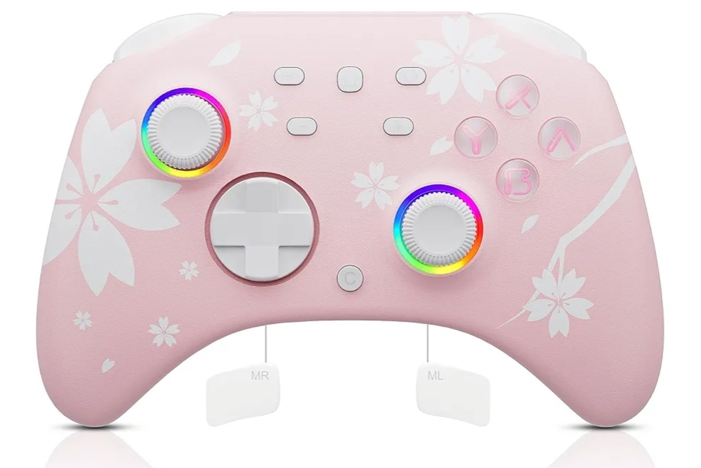 Controller Switch/Switch 2, Windows iOS Android Steam/Steam Deck,Pink Bluetooth