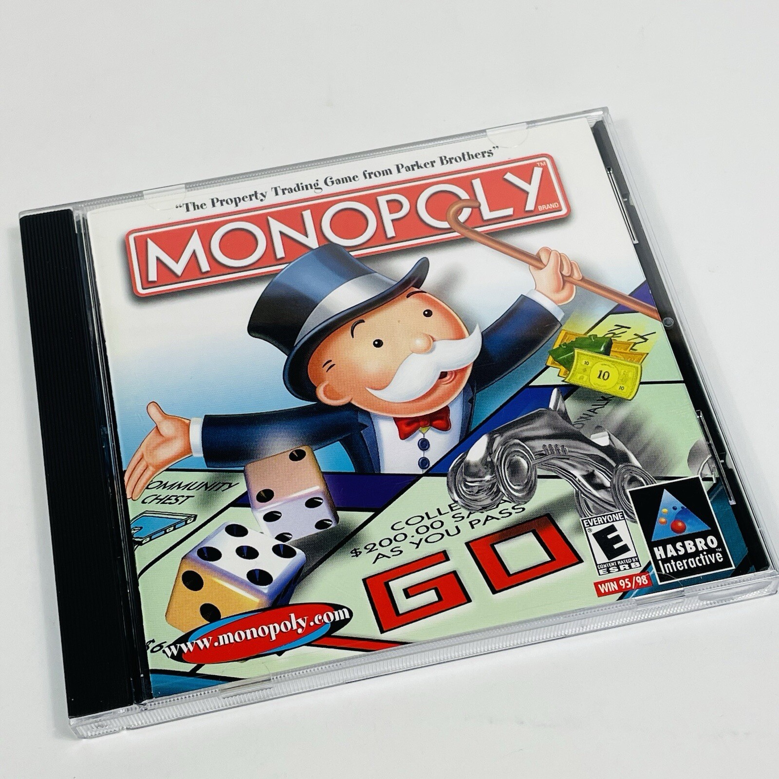 Monopoly by Hasbro Interactive Video Game for Windows PC CD-ROM