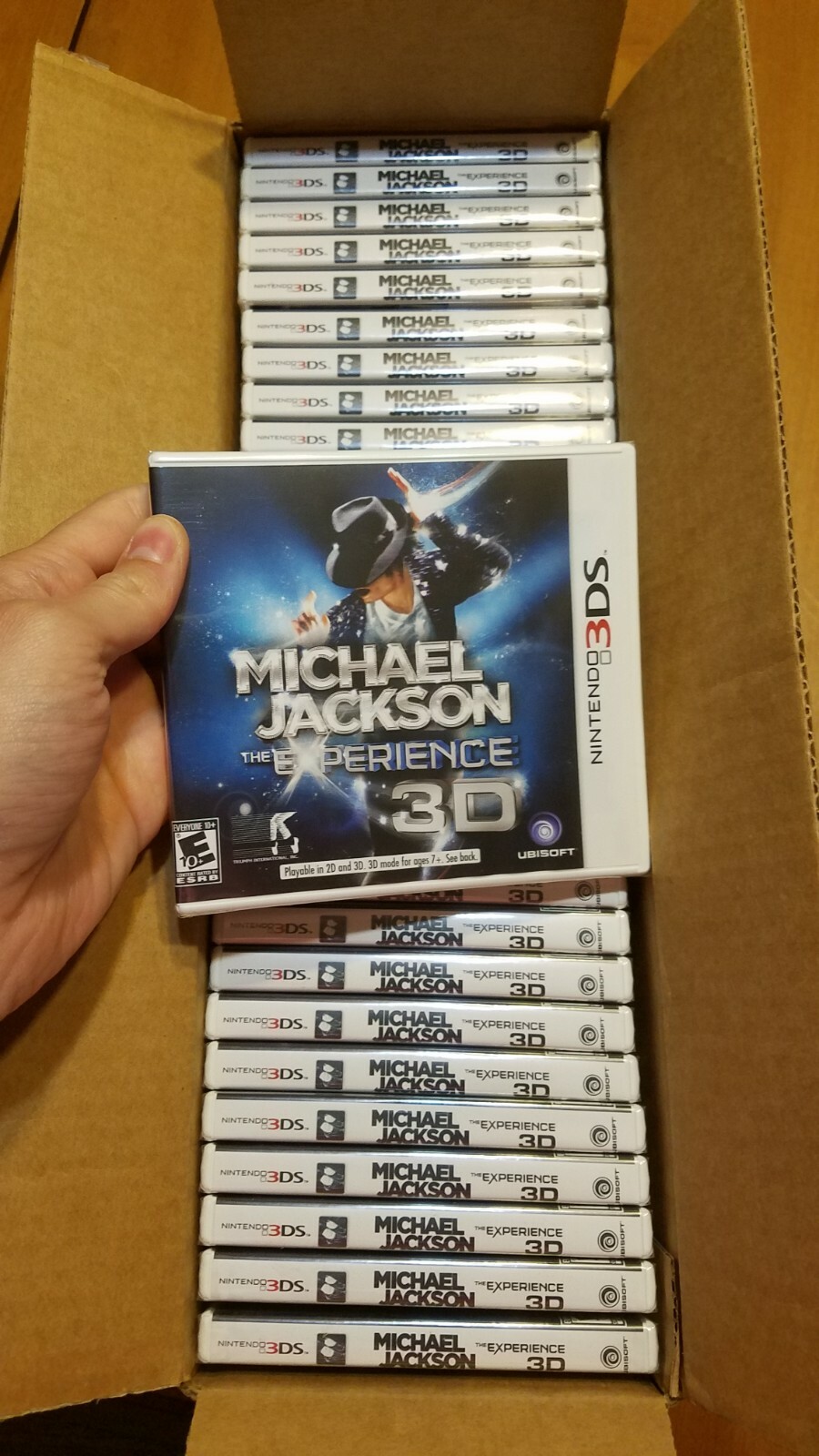 Nintendo 3DS Michael Jackson The Experience 3D BRAND NEW FACTORY SEALED Ubisoft