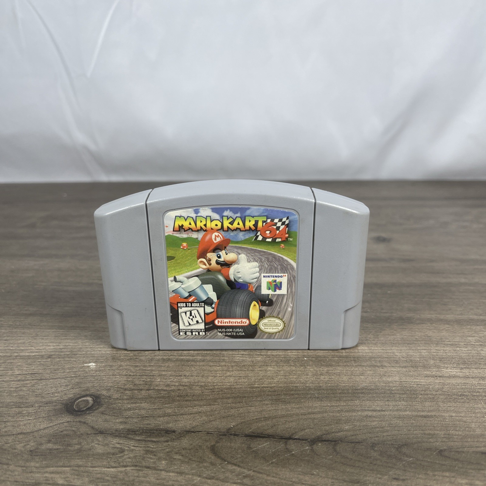 🔥Mario Kart 64 (Nintendo 64, N64, 1996) Authentic Game Cartridge Clean Tested!