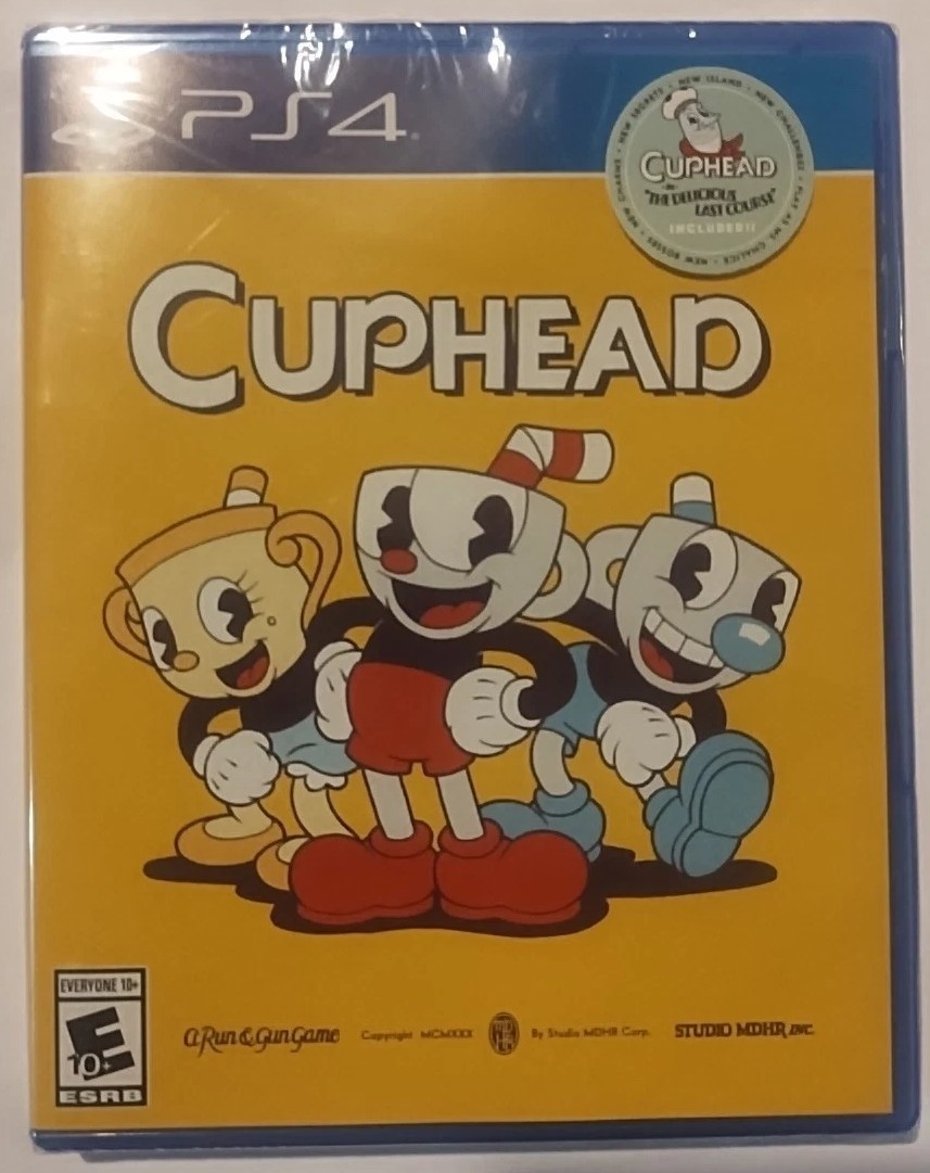 Cuphead (Sony PlayStation 4, PS4, 2017 Video Game) SEALED free shpg