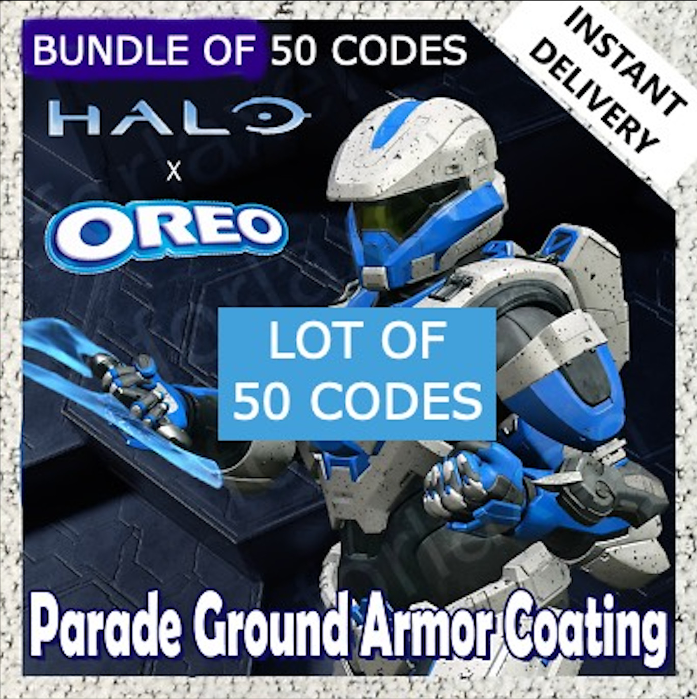 Halo Infinite Parade Ground *LOT OF 50 CODES* OREO Armour Skin Xbox & PC Fueled