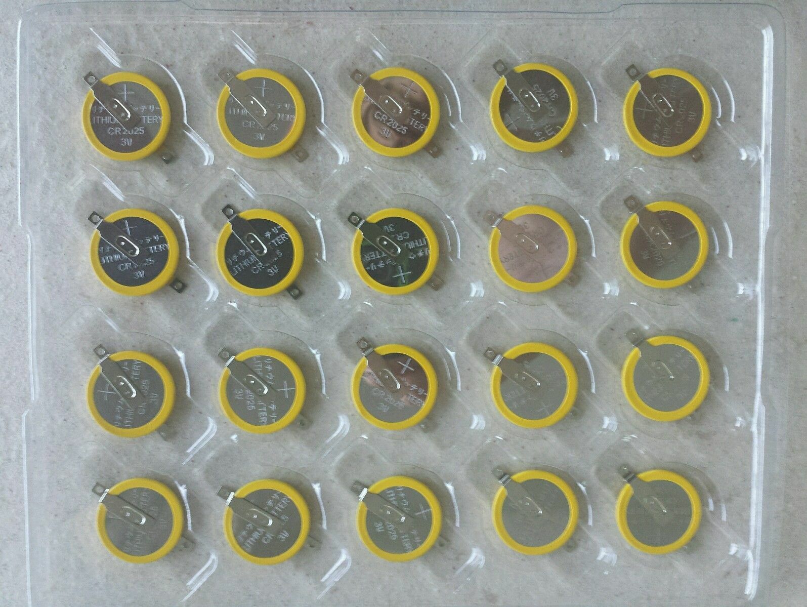 2x CR2025 Save Battery Coin Replacement with Tabs Pokemon Gameboy GB US SELLER