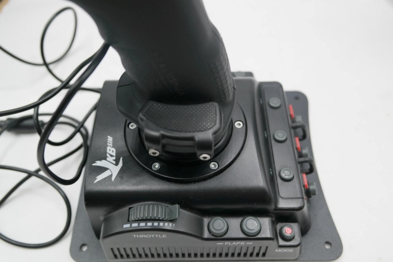 VKB-Sim Gladiator Joystick Black USB Wired Plastic for PC