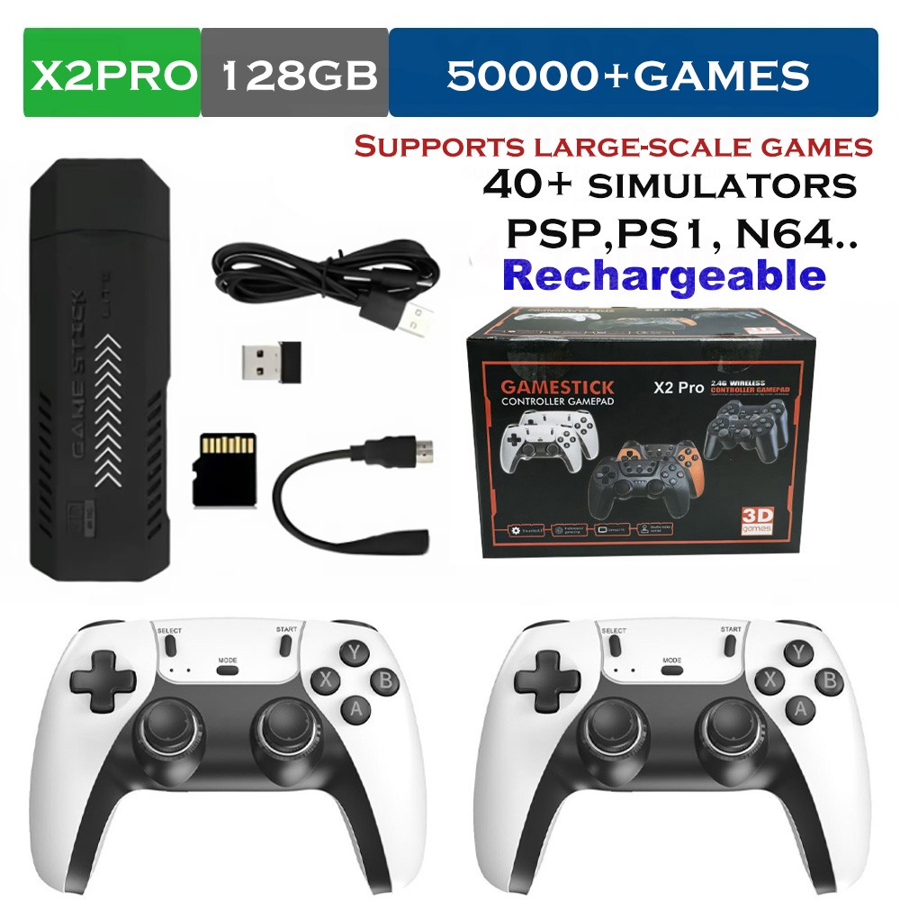 Video Game Console Features Over 50,000 Built-in Retro Video Games