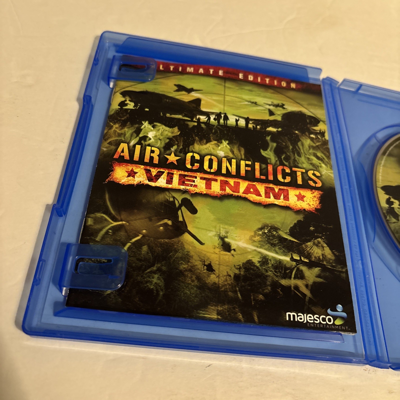 Air Conflicts: Vietnam Ultimate Edition (Sony PlayStation 4, 2014) CIB *TESTED*