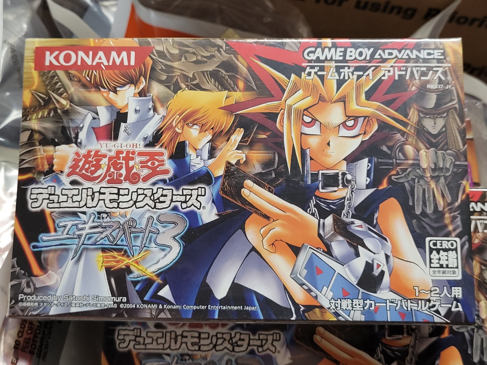Yu-Gi-Oh Duel Monsters EXPERT 3 (2004) New Factory Boxed Japan Gameboy Advance