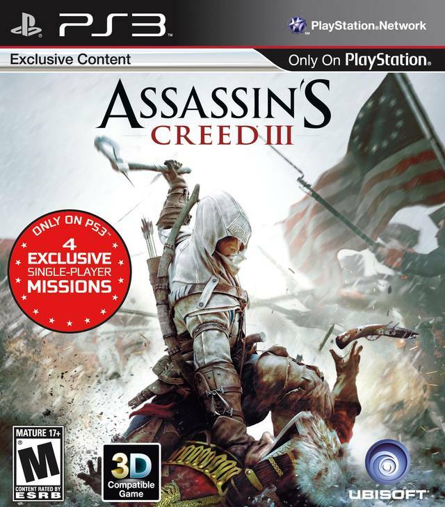 Assassin’s Creed III 3 Playstation 3 Game PS3