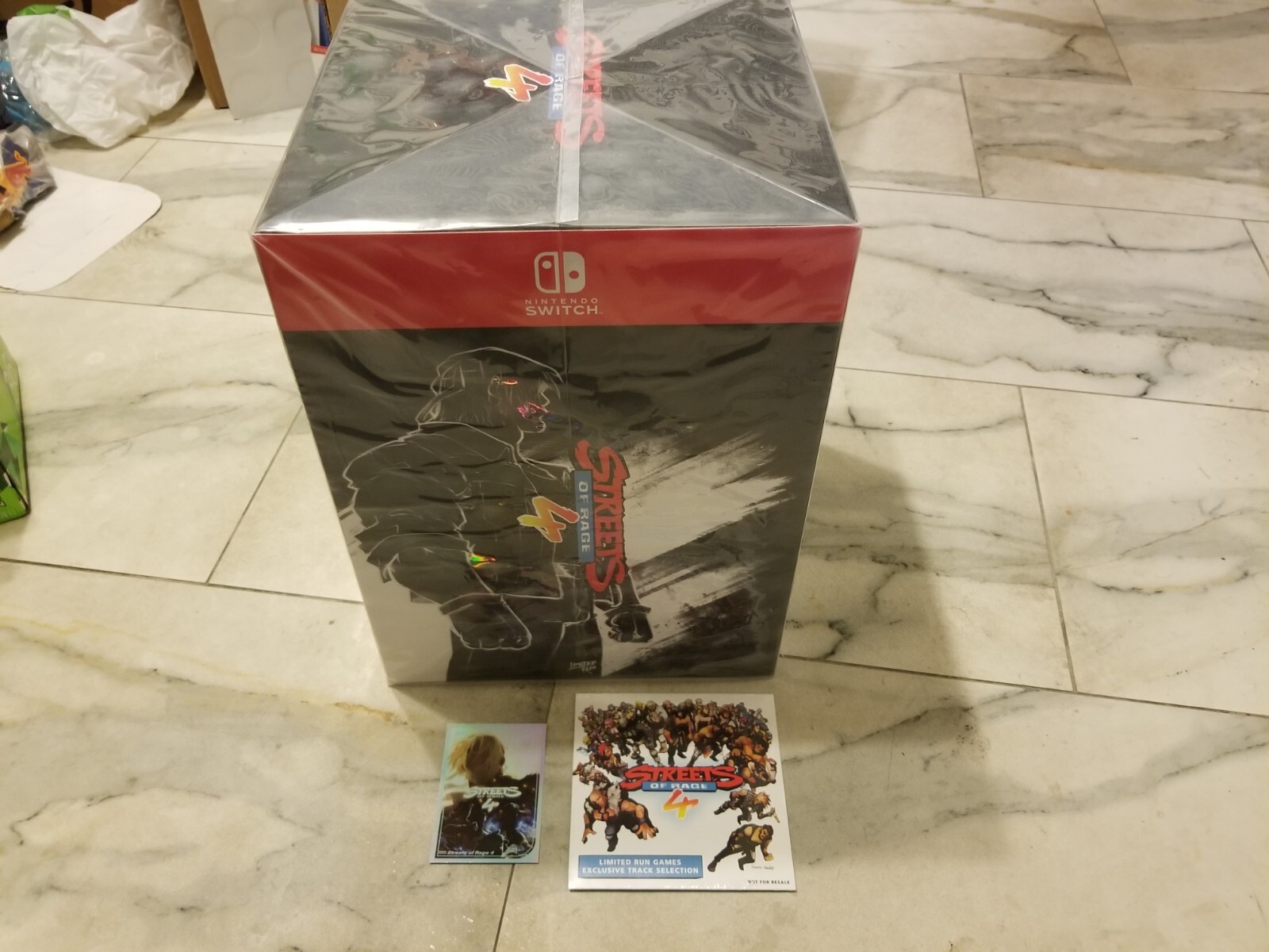 Streets of Rage 4 Collector’s Edition + CD + Card Nintendo Switch new