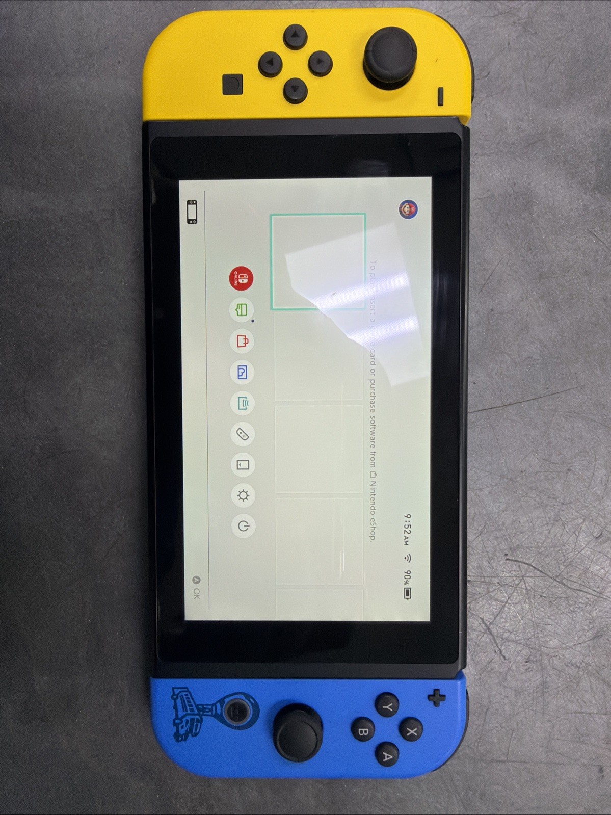Nintendo Switch Handheld Console V1 – Tablet Only – No Sound – Still Works READ