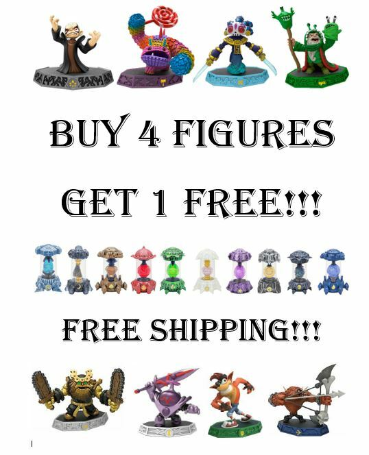 Skylanders Imaginators Figures and RESET Crystals – Buy 4 Get 1 Free