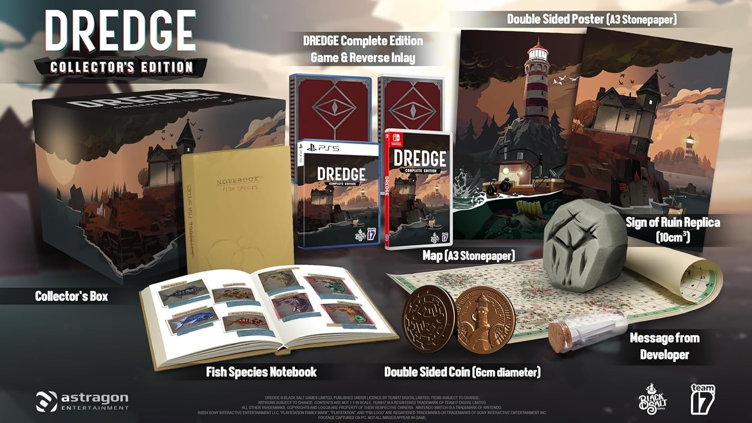 Dredge Complete Collectors Edition – Nintendo Switch – Brand New