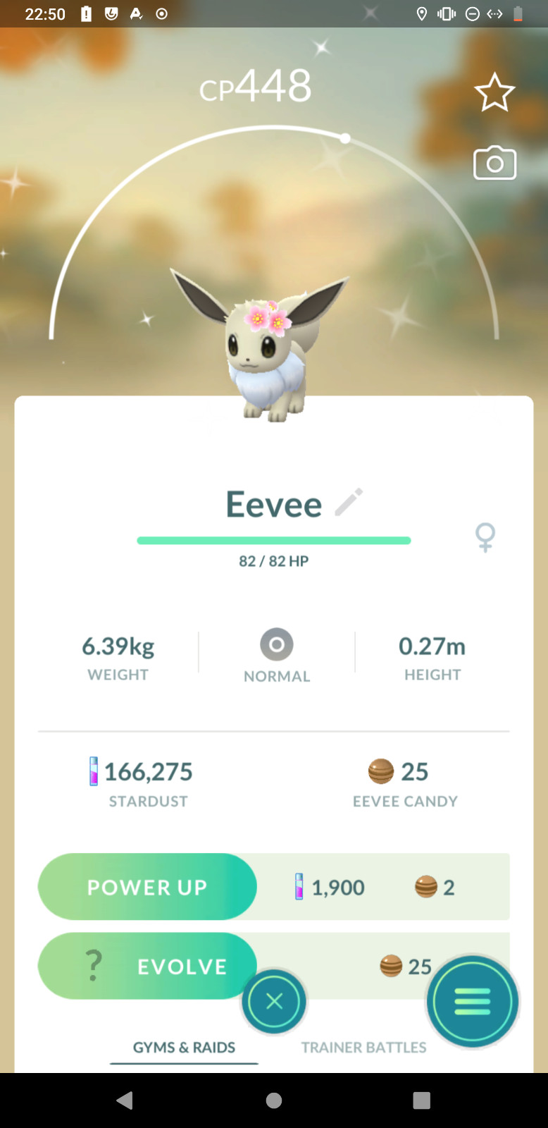 Shiny Costume Pokémon Flower Crown | PTC Go 80k Dust