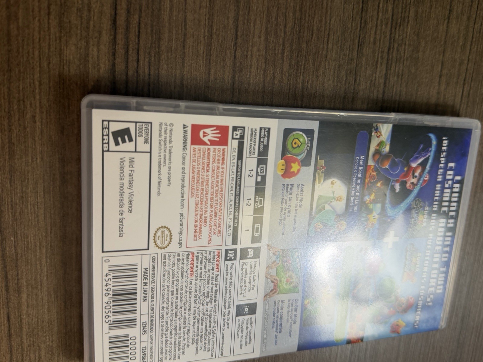 Super Mario Galaxy + Super Mario Galaxy 2 – Nintendo Switch Excellent Condition