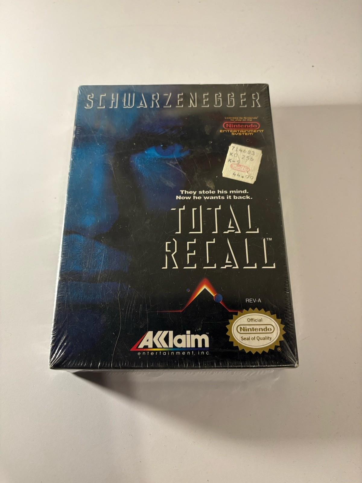 Total Recall (Nintendo NES, 1990) H-Seam Sealed NOS NIB