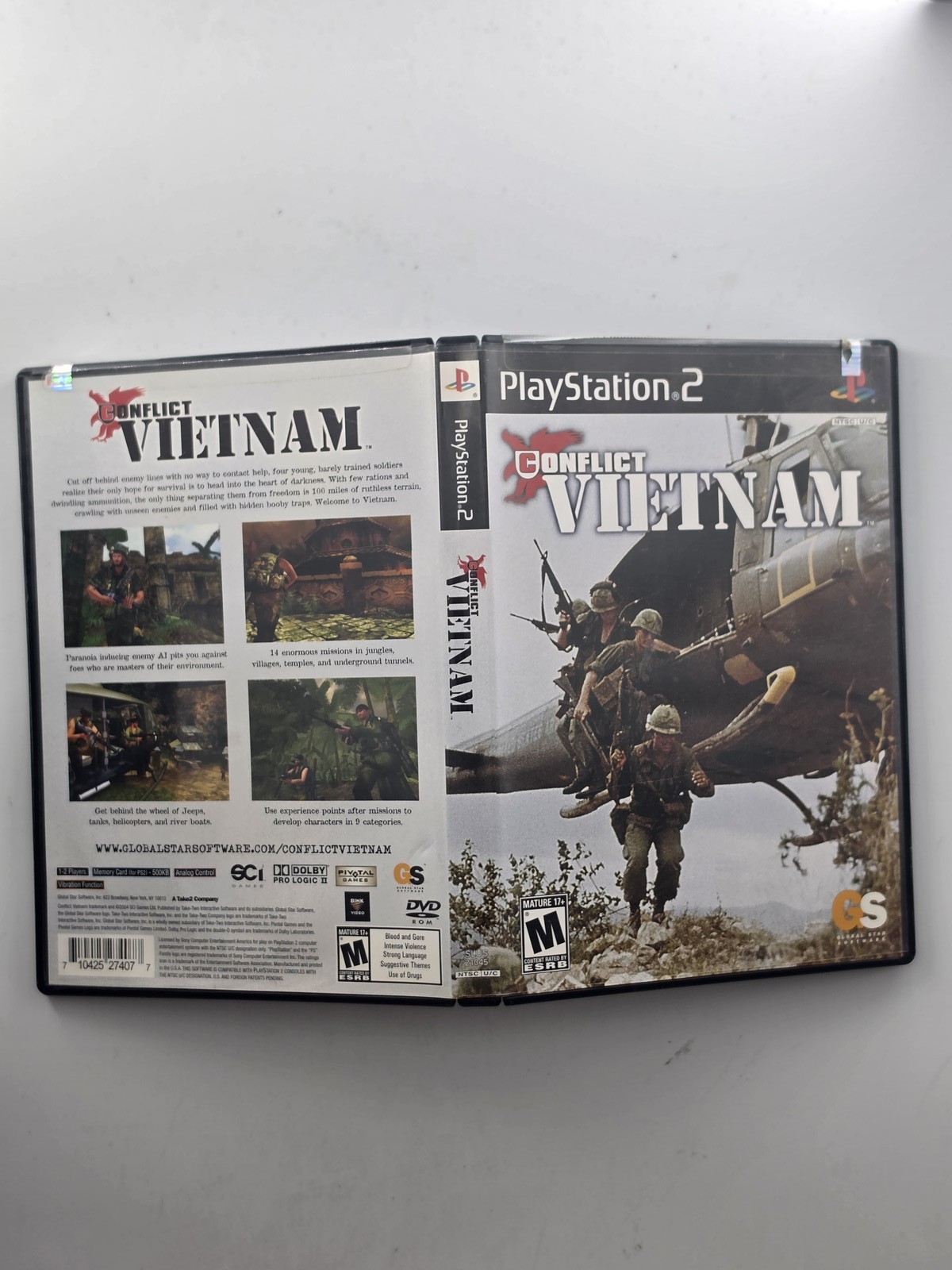 Conflict Vietnam Case Only PlayStation 2