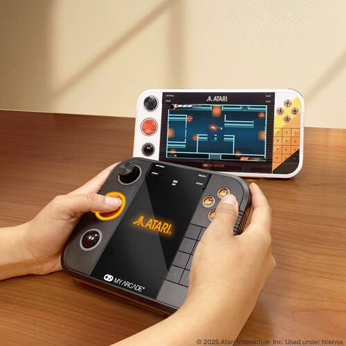 My Arcade – DGUNL-7152 Atari Gamestation Gamepad Wireless Controller Black [New