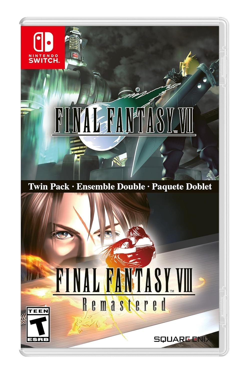 Final Fantasy VII & Final Fantasy VIII Remastered Twin-Pack – Nintendo Switch