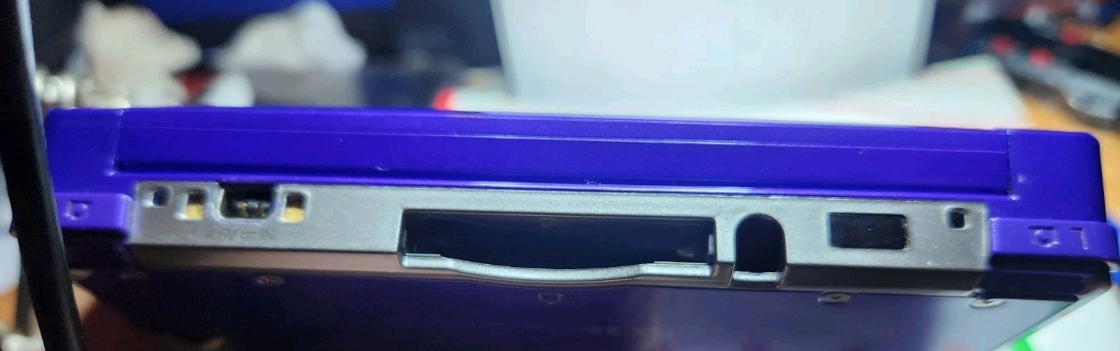 Nintendo 3DS CTR-001 Handheld System Purple Wi-Fi 256GB card
