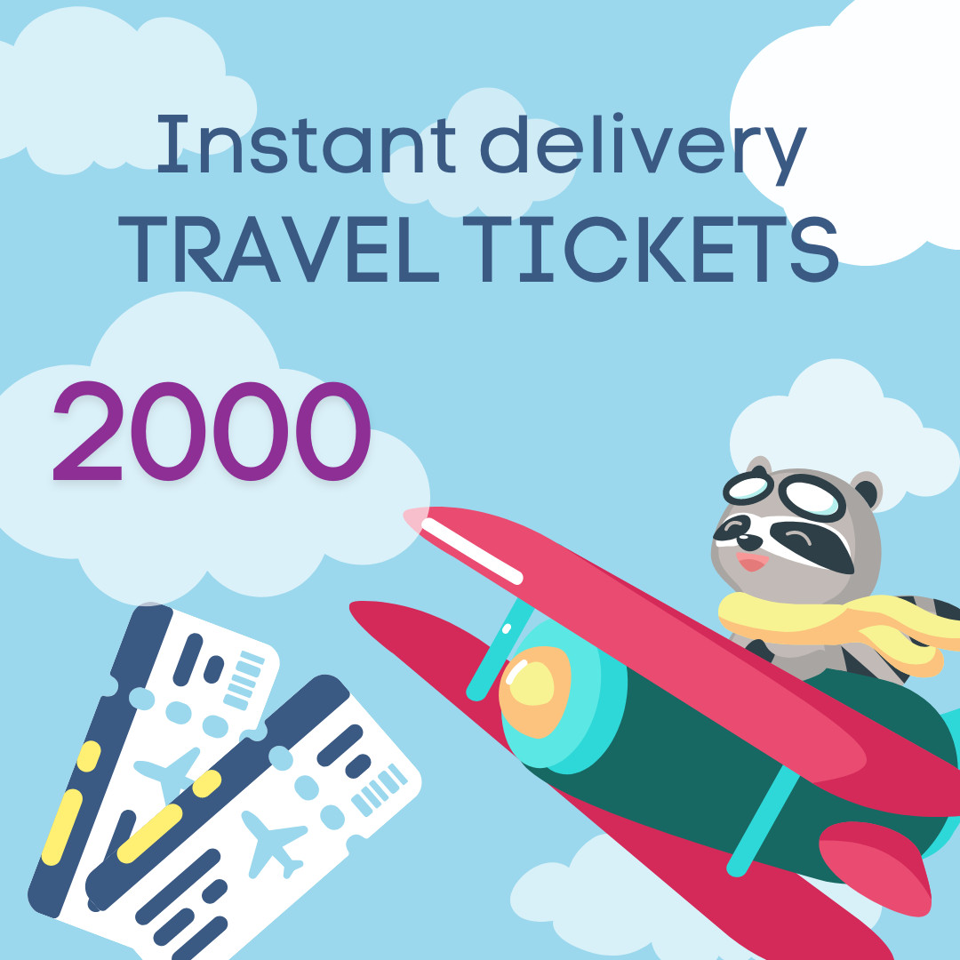 2000 Travel miles Fast delivery + free calendar