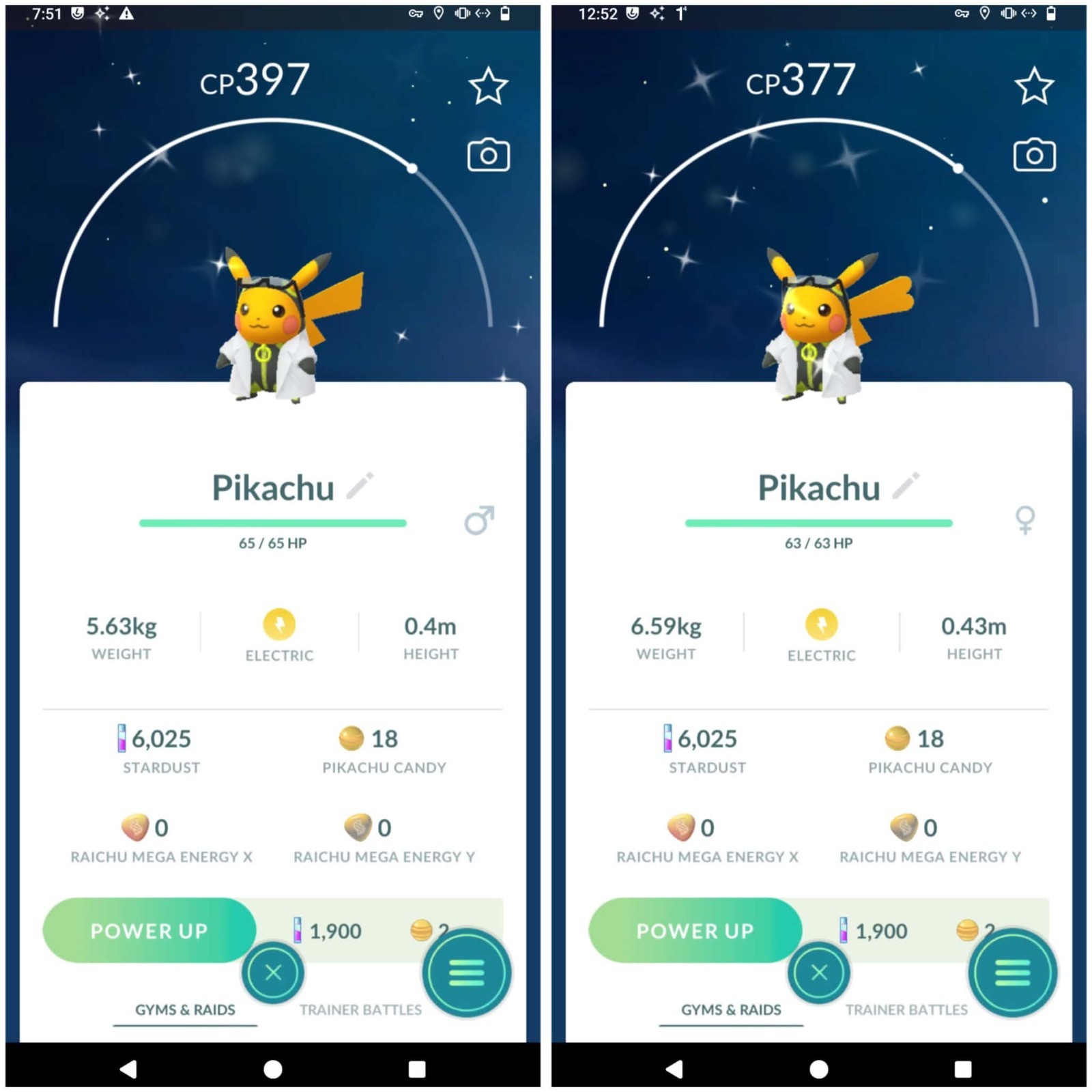 ✨Shiny Pikachu Professor Willow’s assistant Non Background✨ – PTC 20k stardust