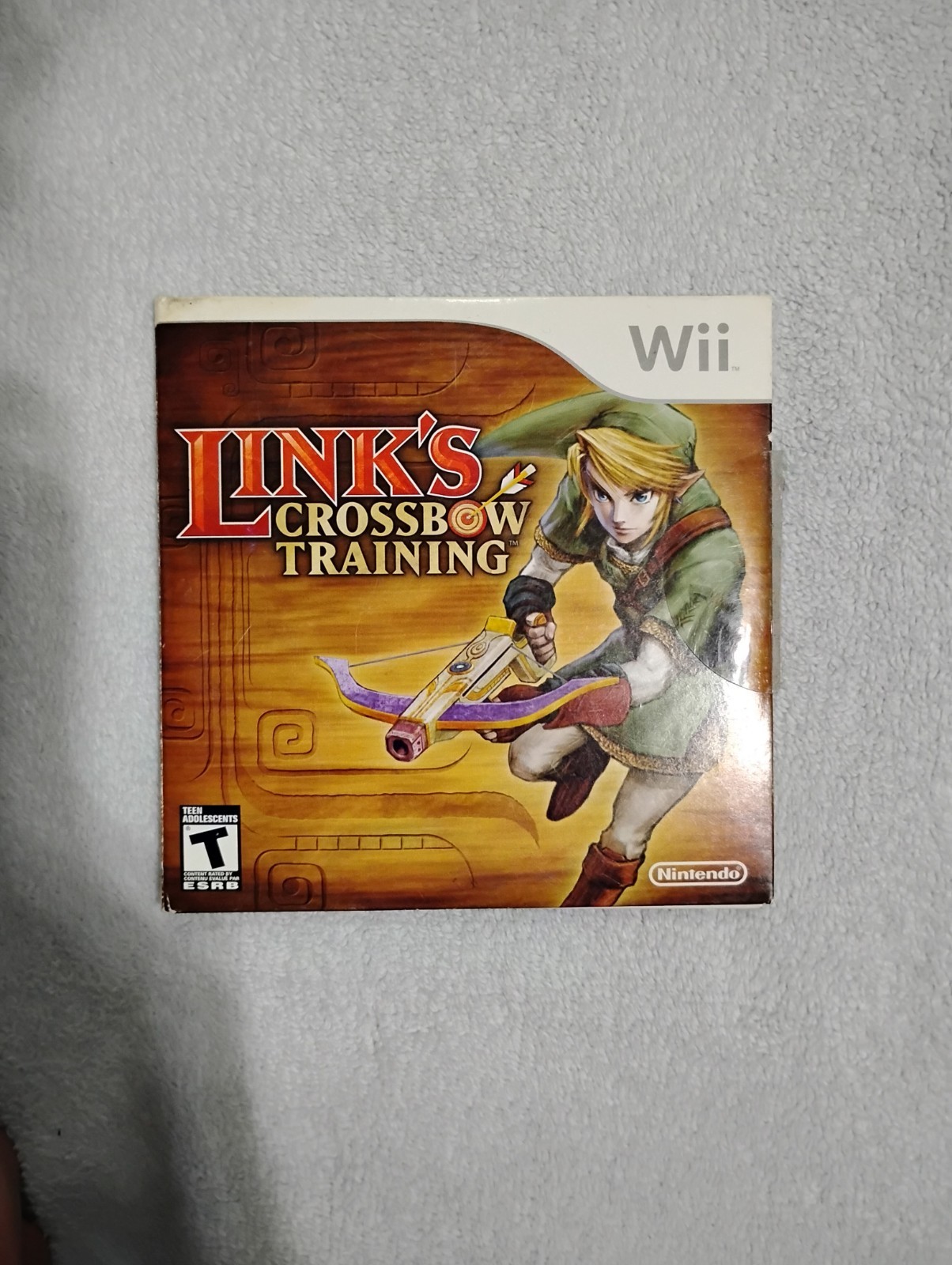 Link’s Crossbow Training Cib w disc & case