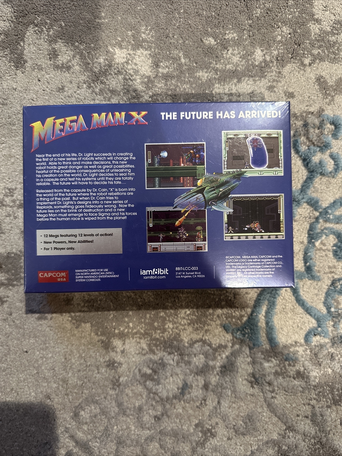 NEW/SEALED Mega Man X 30th Anniversary iam8bit Legacy Collection Cartridge SNES