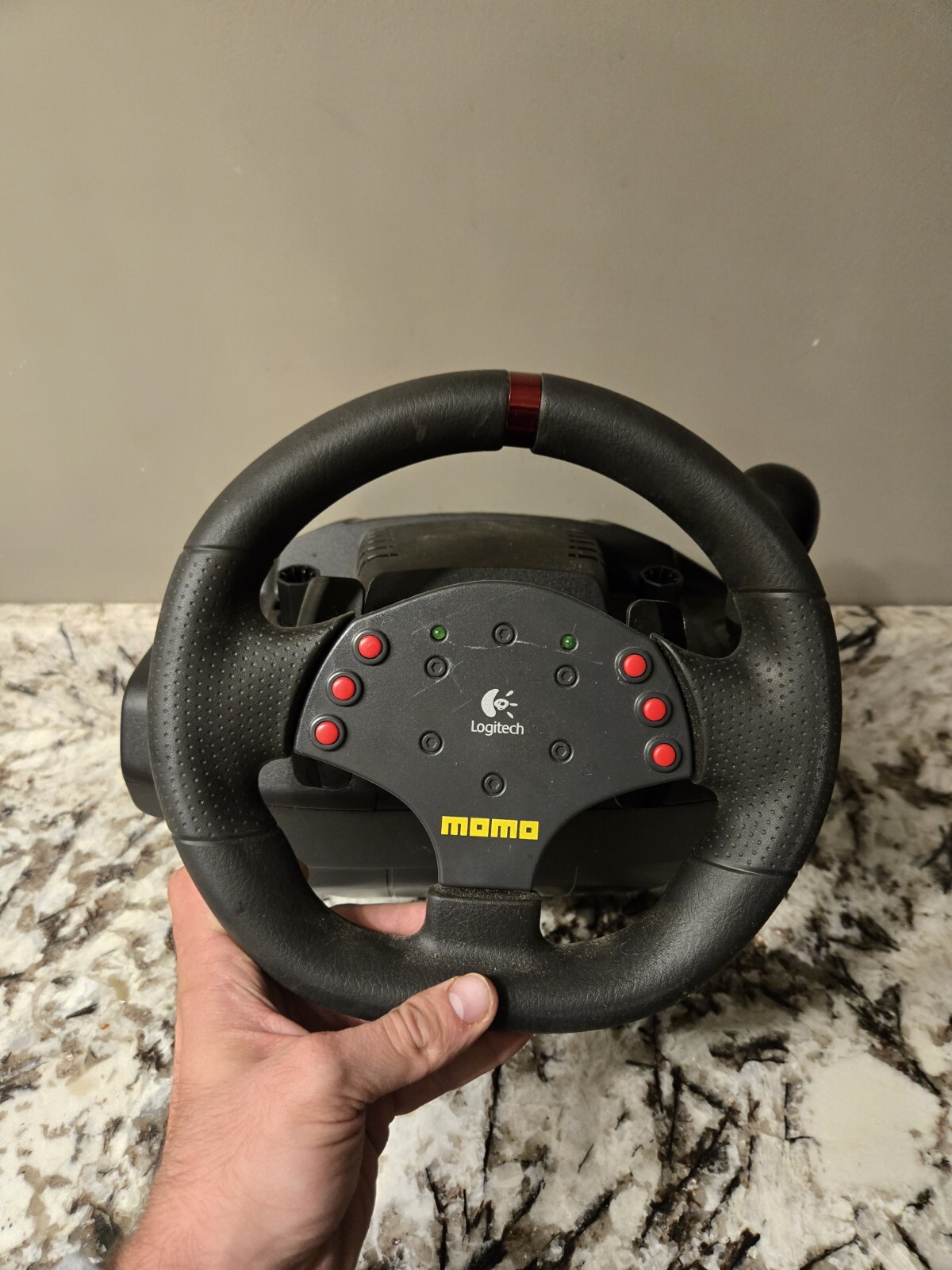 Logitech MOMO Racing Force Feedback Wheel Base Only