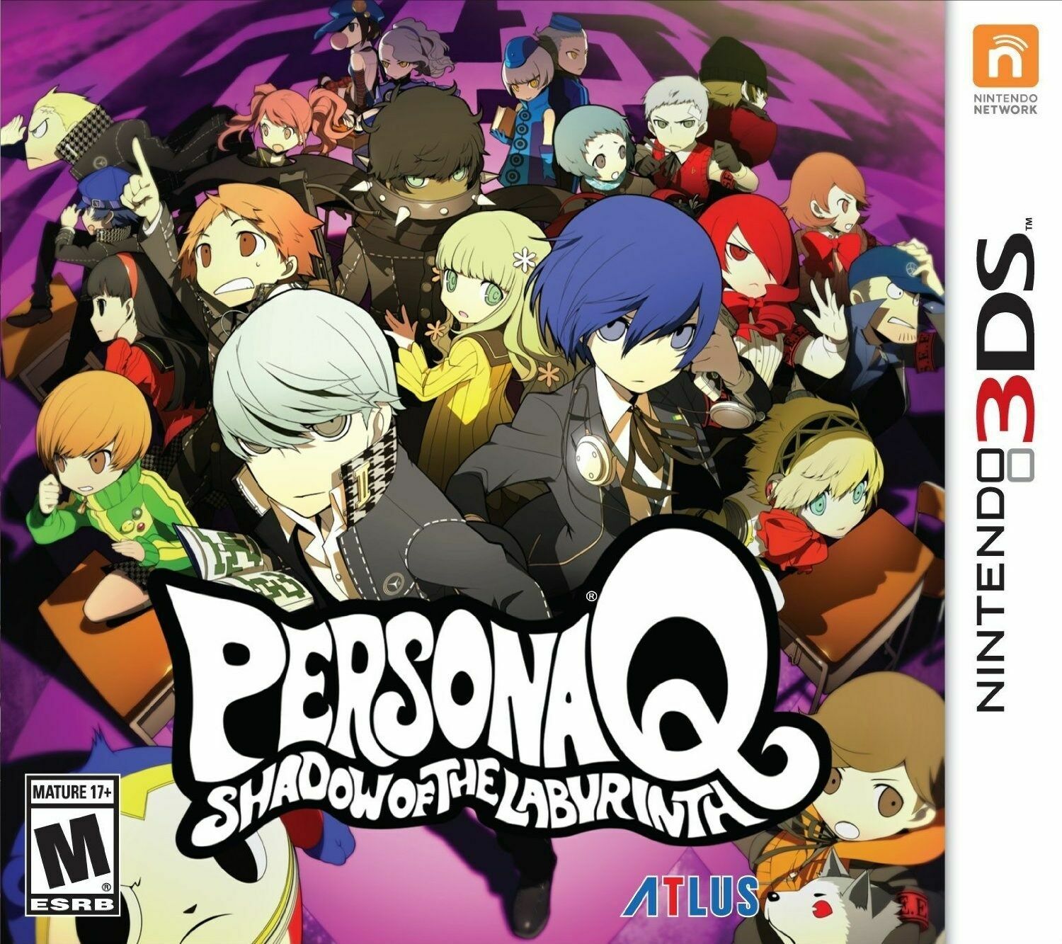 Persona Q: Shadow of the Labyrinth – Nintendo 3DS Standard Edition [video game]