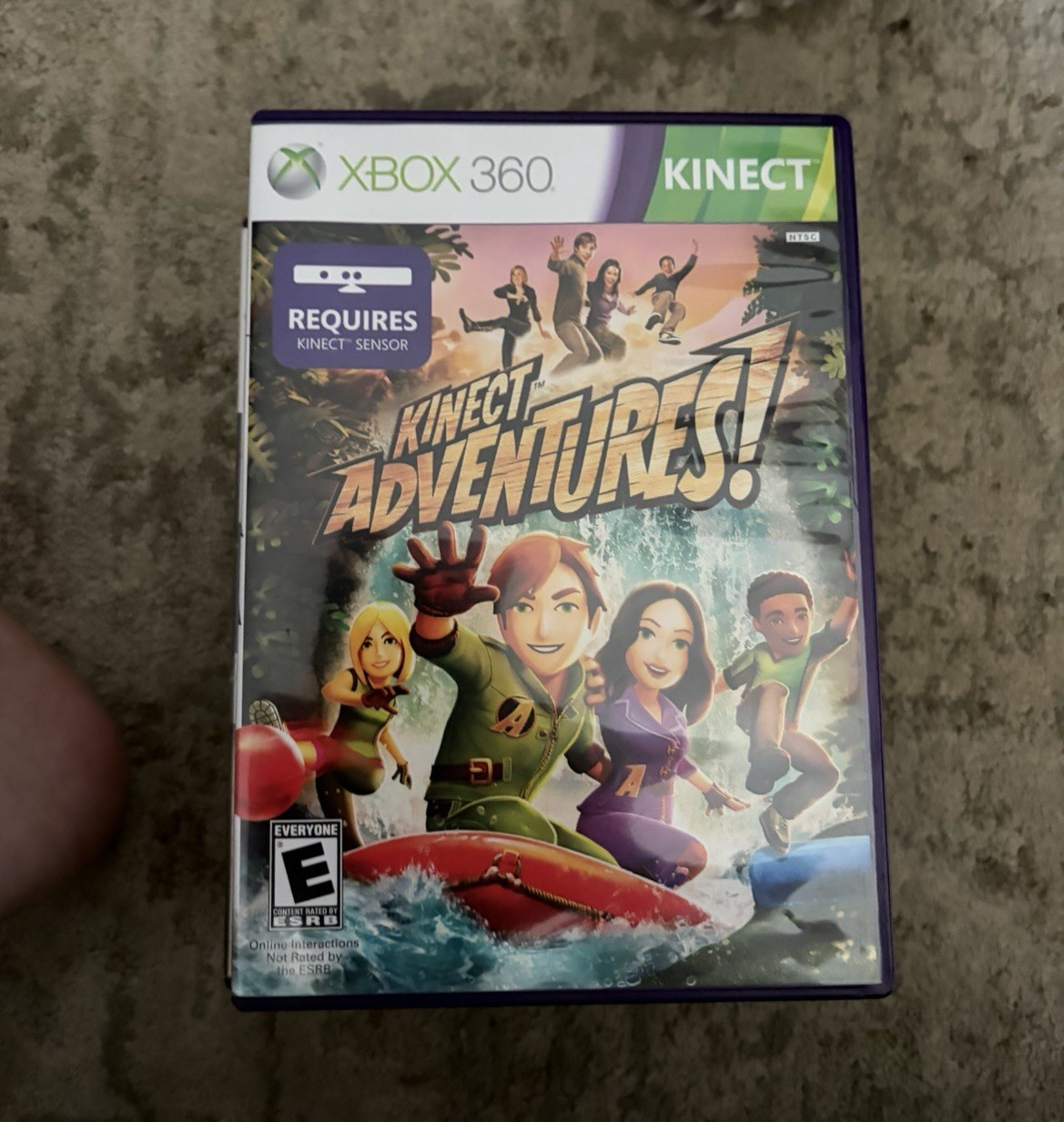 Microsoft Kinect Adventures! Xbox 360 (2010) E, NTSC-U/C, Kinect bundle