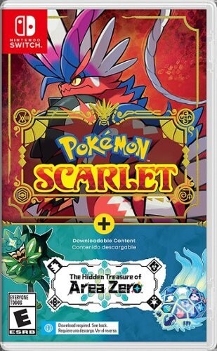 Pokémon Scarlet + The Hidden Treasure of Area Zero Bundle (Game+DLC) – Nintendo