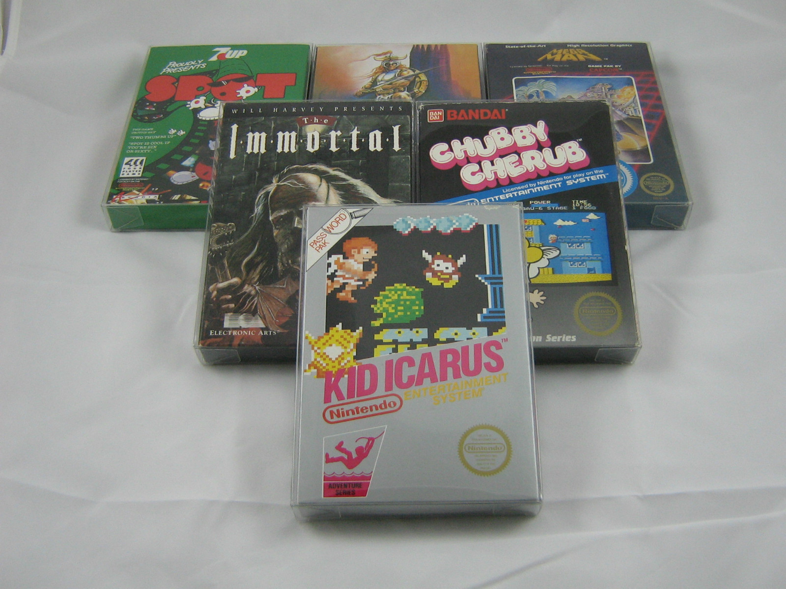 25 NES Box Protectors Clear Plastic Boxes Case for CIB Complete Sealed Protector