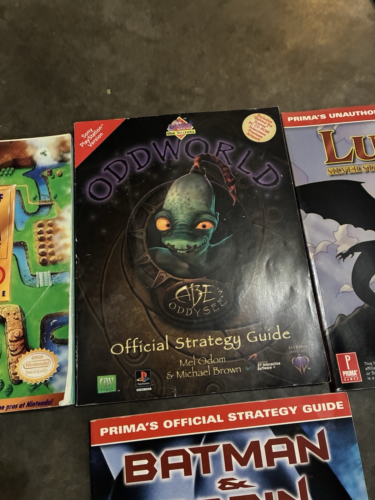 Original Gaming Strategy Guides Lot Of 4