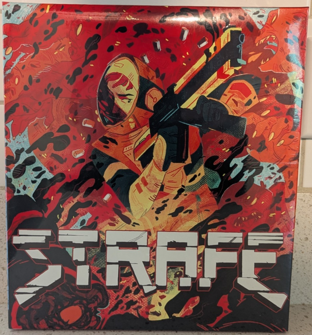 STRAFE PC Collector’s Edition Big Box Factory Sealed Devolver Digital