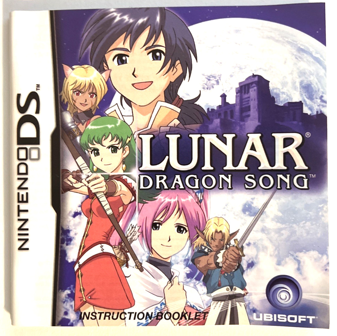 Lunar Dragon Song Role-Playing Action Ubisoft CIB Nintendo DS