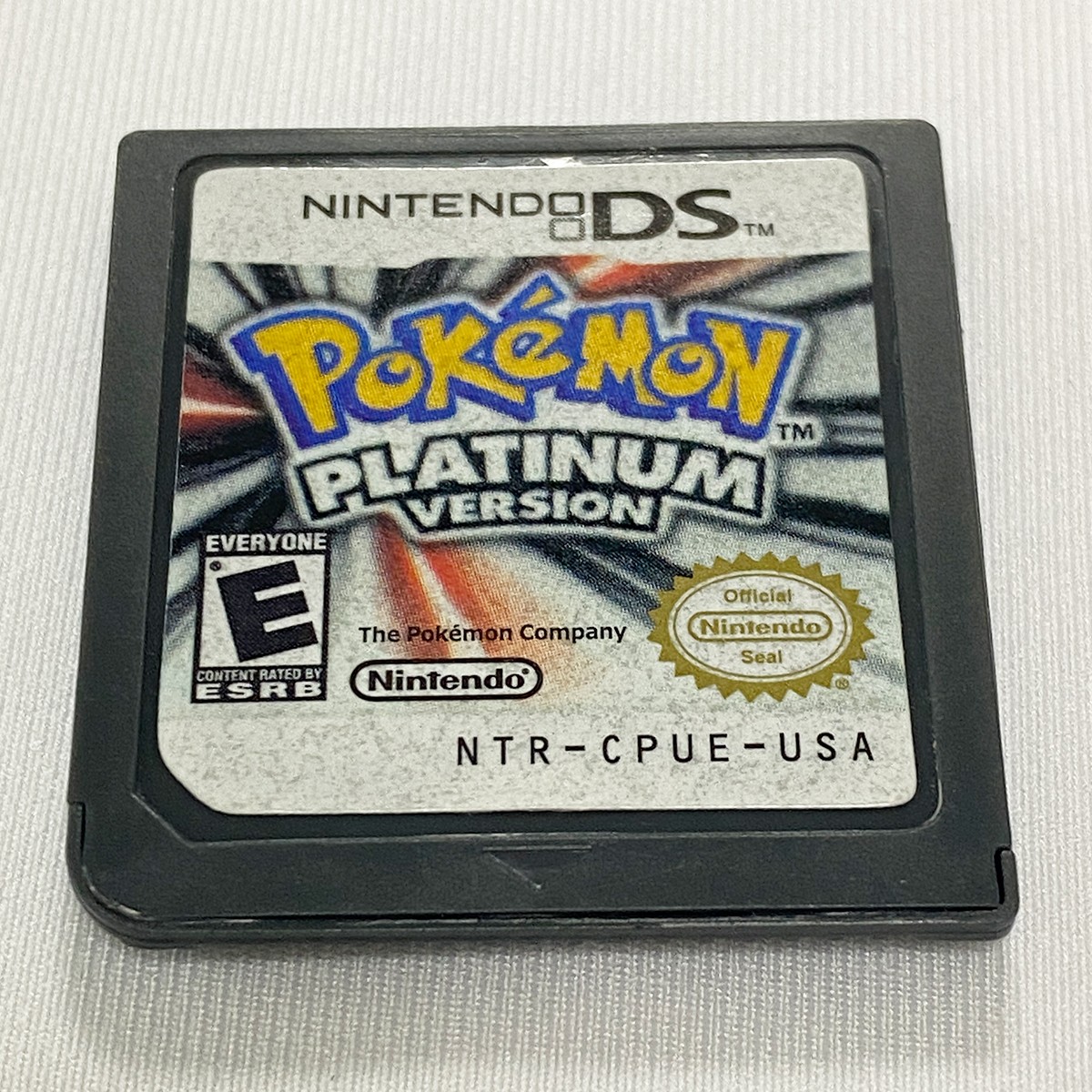 Pokemon Platinum Version DS Game Card for DS DSi 3DS XL TESTED