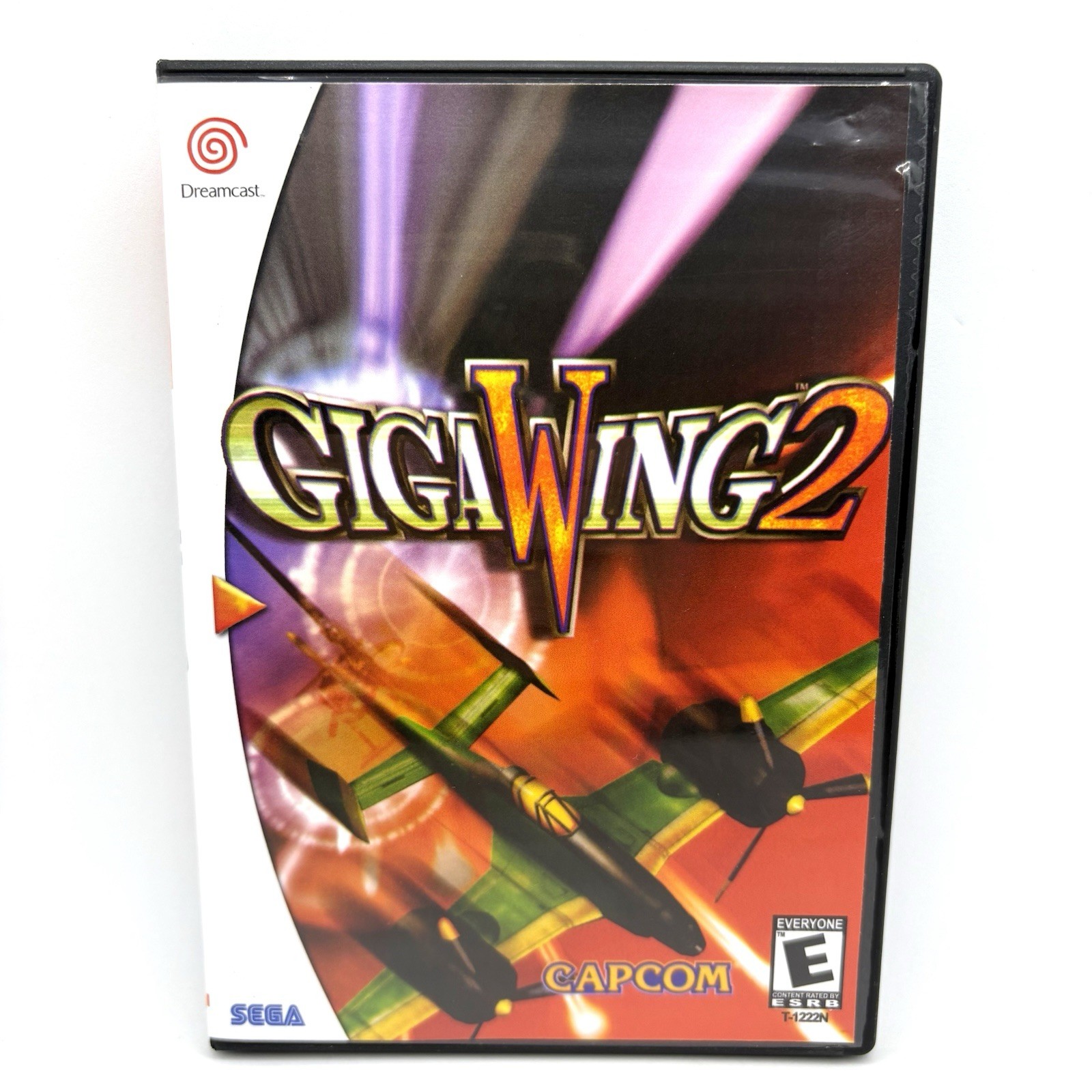 Dreamcast Giga Wing 2 (Sega, 2001) With Replacement DVD Case & Custom Artwork