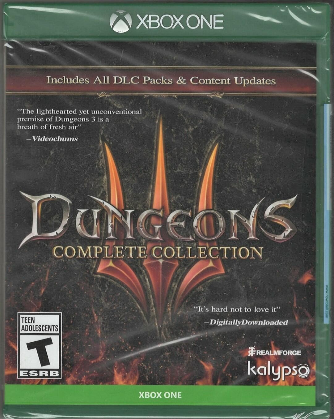 Dungeons 3 Complete Edition Xbox One (Brand New Factory Sealed US Version) Xbox