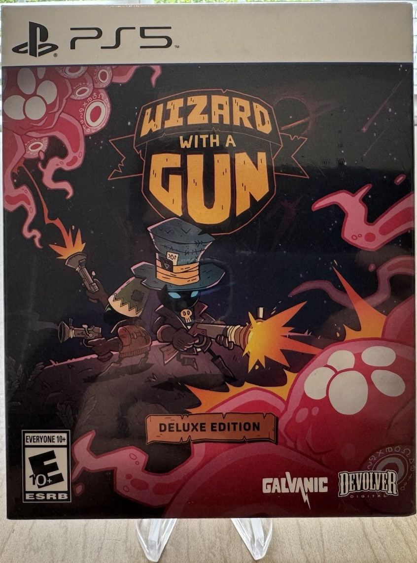 Devolver Wizard With a Gun Deluxe Edition PlayStation 5 NEW SEALED