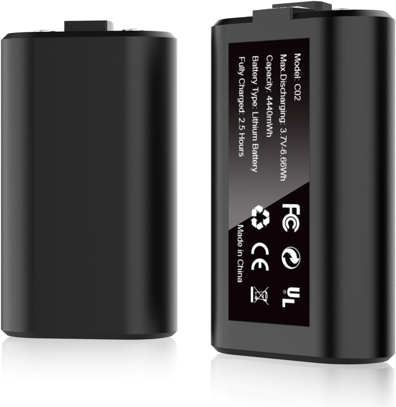2-Pack Rechargeable Controller Battery Pack for Xbox Series X S One Elite