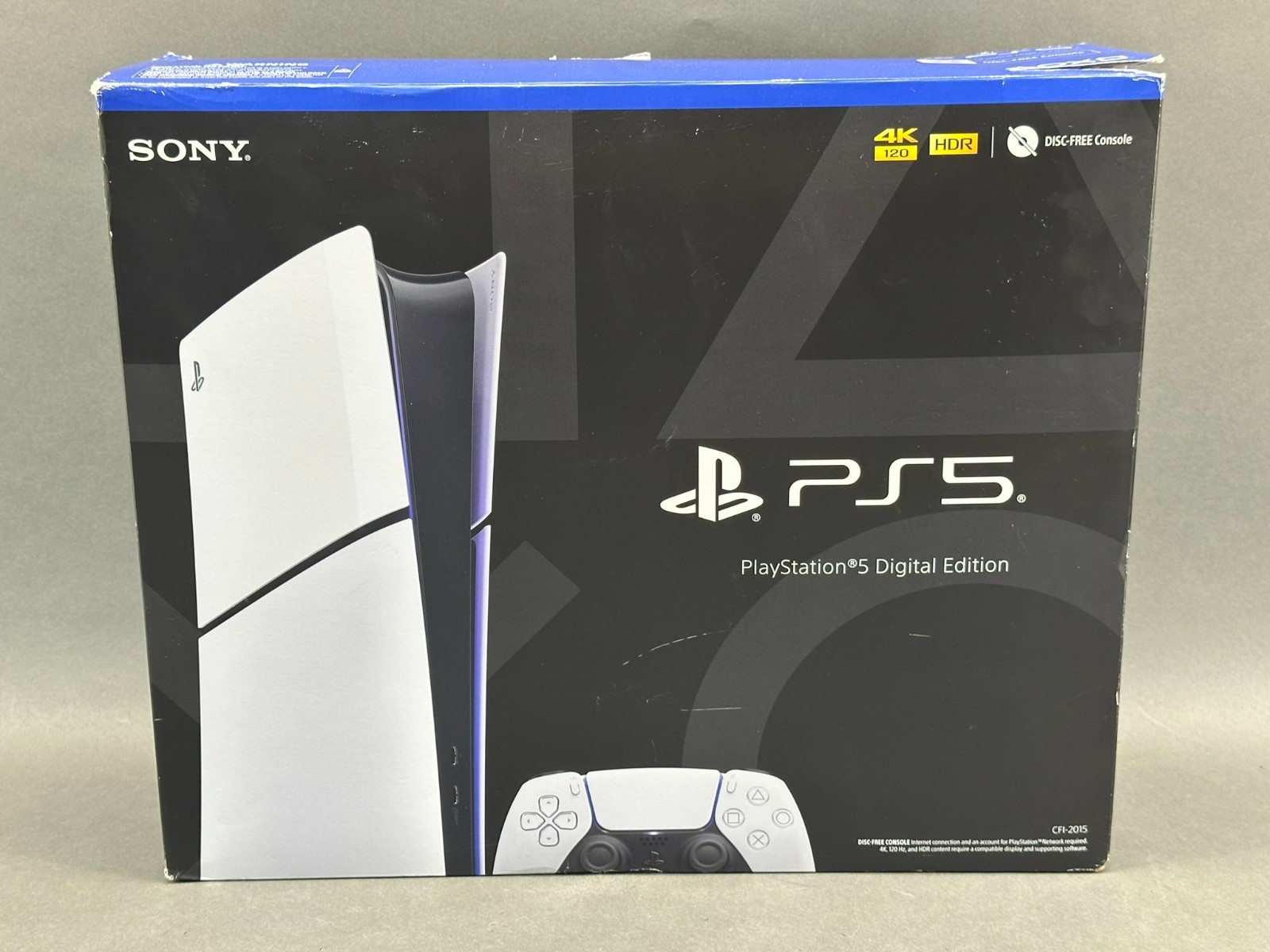 Sony PlayStation 5 PS5 Slim Disc Free 1TB Console Bundle W/ DualSense Controller