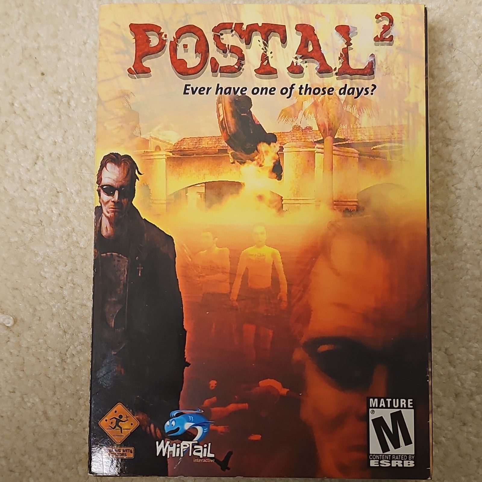 RARE Postal 2 PC Game Disc 2003 PRE-OWNED Clean Disc – Tested