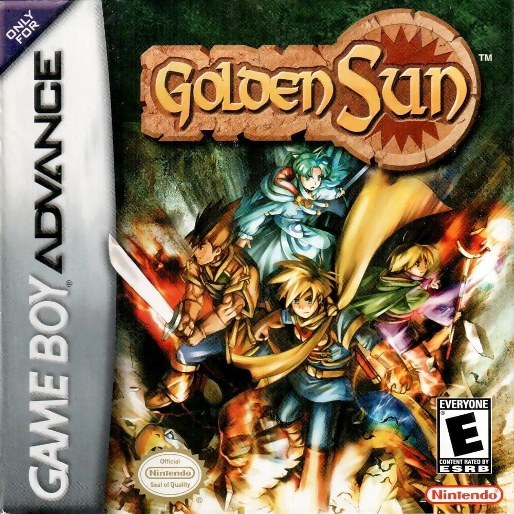 Golden Sun – GBA – Nintendo Game Boy Advance (2001)