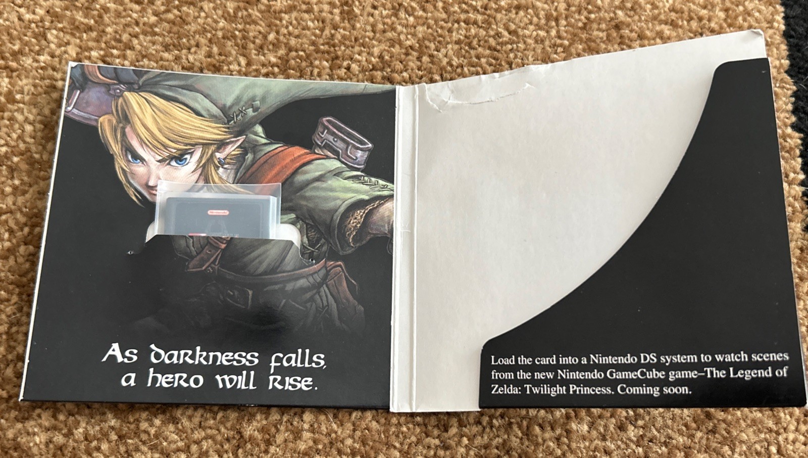 Zelda Twilight Princess Preview Trailer DS Promo Demo DIS-NTR-AZDE-USA