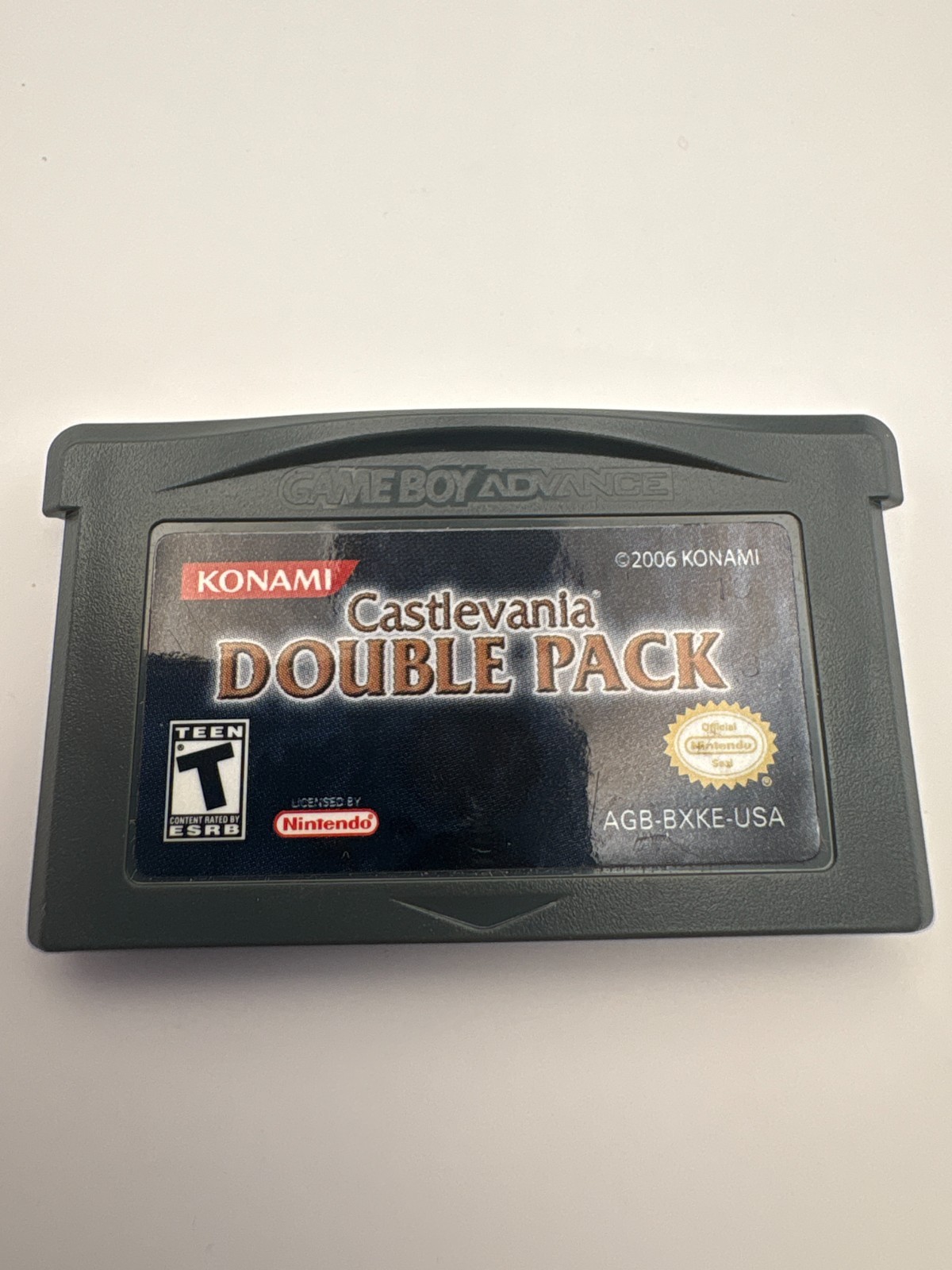 Castlevania Double Pack Nintendo Game Boy Advance GBA Battery Saves Authentic
