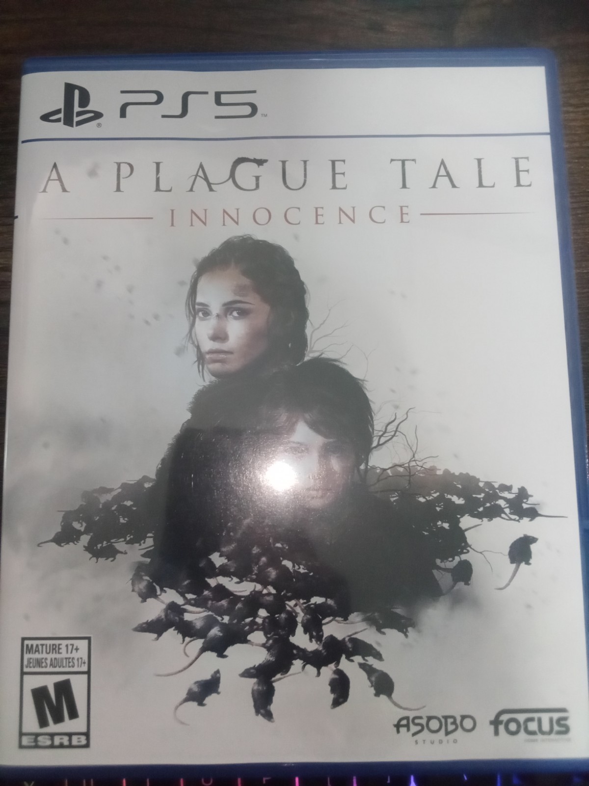 A Plague Tale: Innocence PS5 Disc & Case